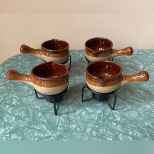 Set of Vintage Butter or Sauce Warmers